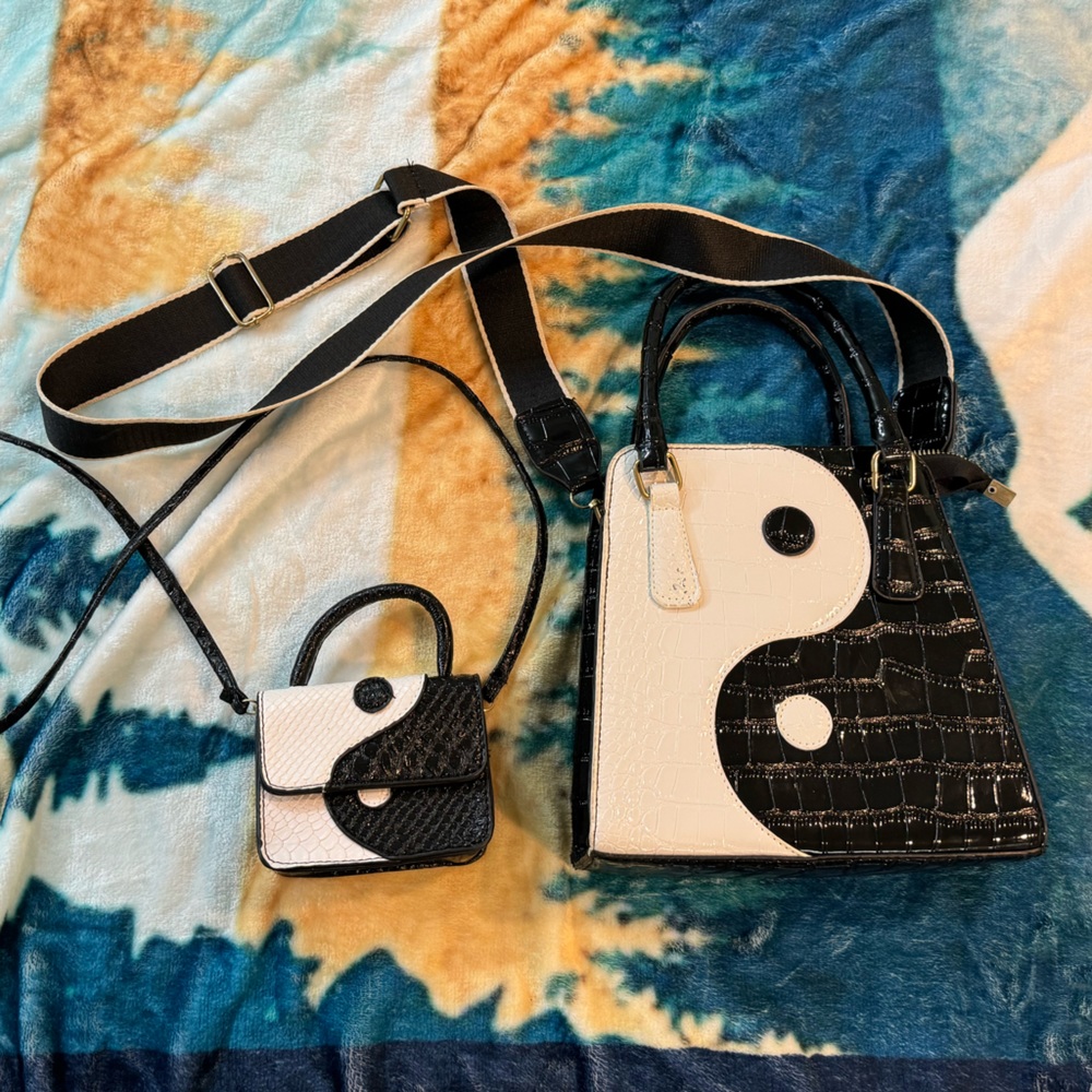 Gelareh Mizrahi inspired Yin-Yang bags